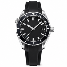 Sport Diver Watch Black Rubber 42mm