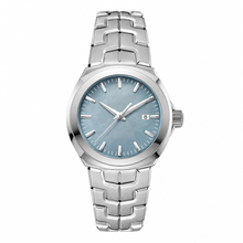 Metal Dress Watch with Grey Dial