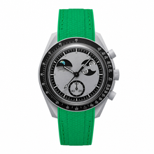 Casual Sport Watch with Green Strap