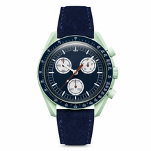 Watch with Suede Strap