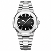 Dress Watch Black Steel