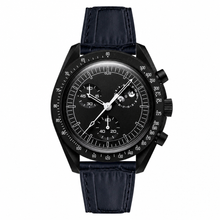 Watch with Leather Strap