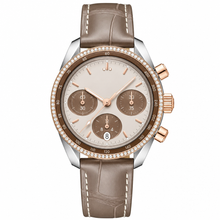 Chronograph Watch Taupe Dial 38mm