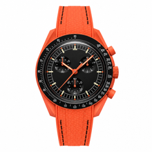 Sport Watch Orange Rubber