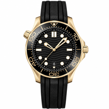 Sporty Diver Watch 42mm Black Dial