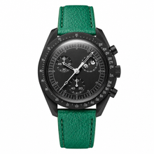 Watch with Green Strap