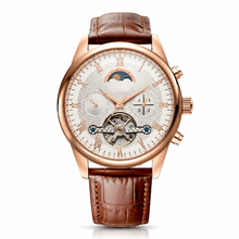 Dress Watch with Rose Gold Case and Strap