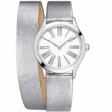 Elegant Silver-Tone Dress Watch