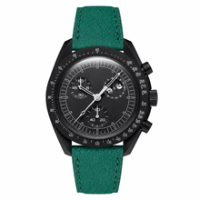 Sport Watch with Green Strap