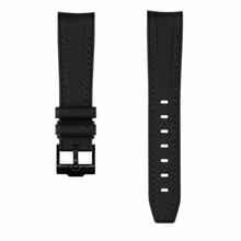 Black Rubber Watch Strap