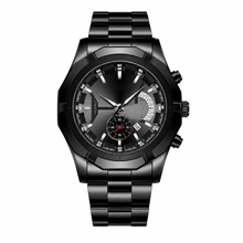 Dress Watch Black Steel