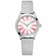 Elegant Mesh Strap Dress Watch, 26 mm