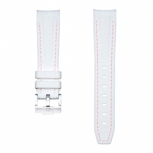 White Rubber Watch Strap