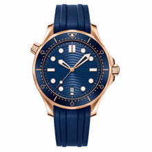Diver Watch Blue Dial 42mm