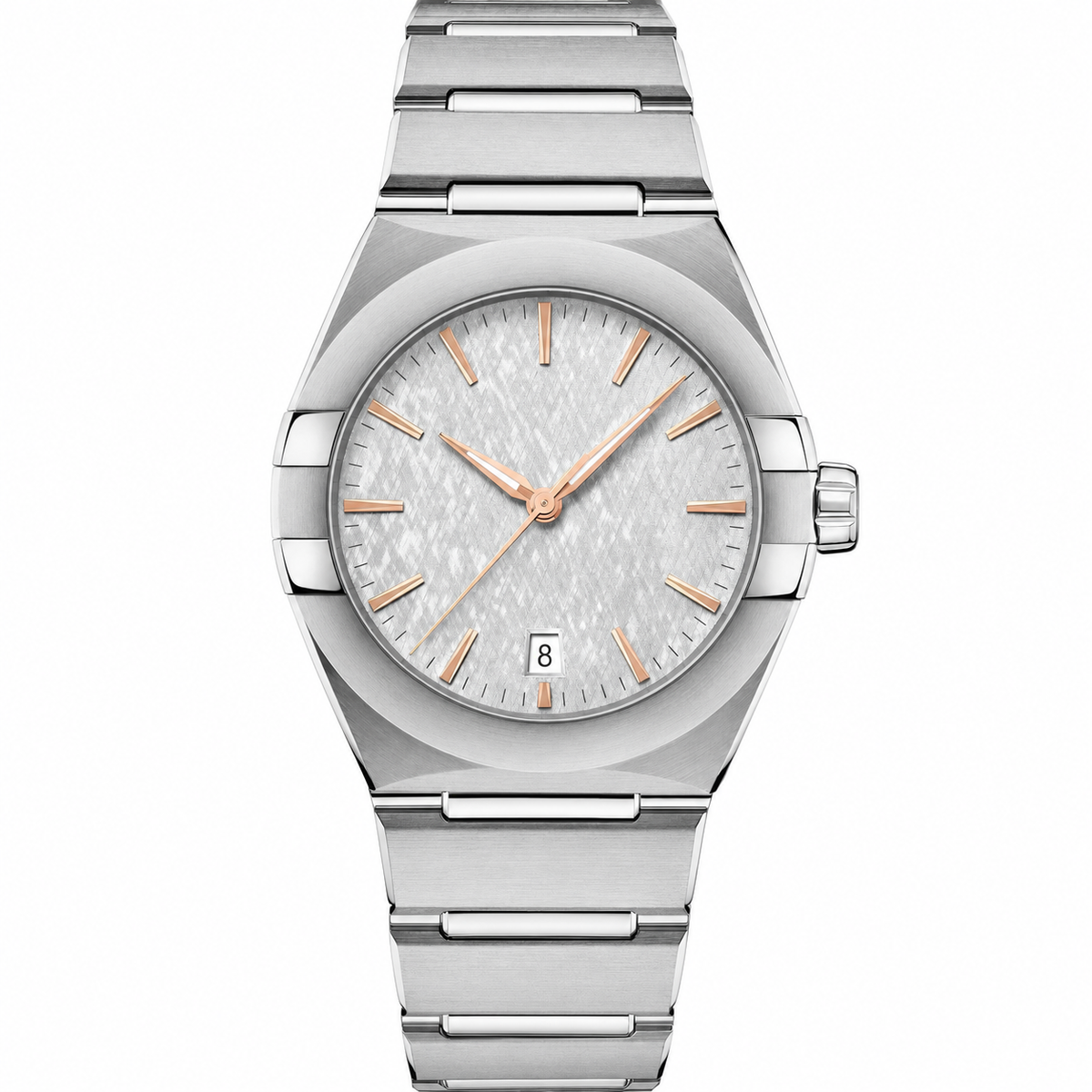 Gents Dress Watch White Steel 39mm product photo