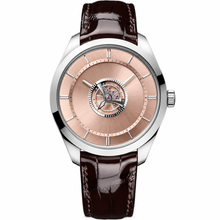 Dress Watch with Brown Dial and Brown Leather Strap