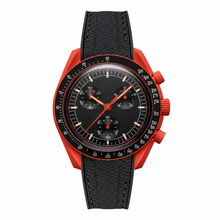 Red Case Watch with Strap