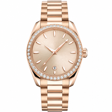 38mm Dress Watch with Champagne Dial and Bracelet