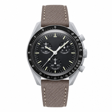 Watch with Brownish Strap
