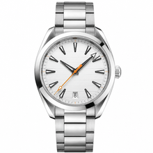 41mm Watch with Silver Dial and Stainless Steel Bracelet