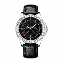 Dress Watch Black Leather