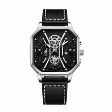 Dress Watch Black Leather