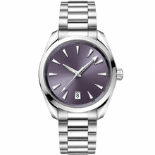 Casual Dress Watch Purple Dial 38mm