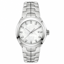 Women's Dress Watch with Silver Tone Bracelet