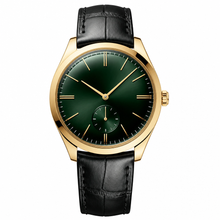 Dress Watch Gold-Tone Case Green Dial 40mm