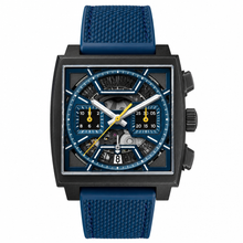 Sport Chronograph Watch with Blue Strap