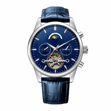 Dress Watch Blue Leather