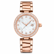 Women's Rose Gold Tone Dress Watch 34mm