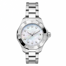 Mother-of-Pearl Dial Stainless Steel Watch