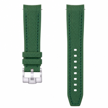 Green Rubber Watch Strap