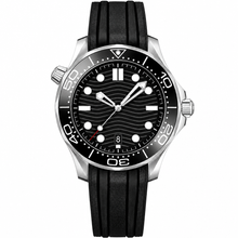 Diver Style Watch Black Dial 42mm