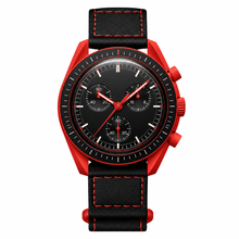 Dress Watch Burgundy Steel