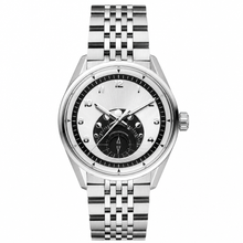 Classic Silver-Tone Stainless Steel Watch