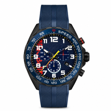 Sport Chronograph Watch Blue and Black