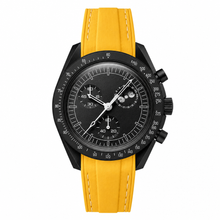 Watch with Yellow Strap