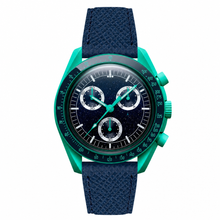 Watch with Navy Starry Dial and Navy Strap