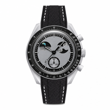 Casual Watch with Black Textile Strap
